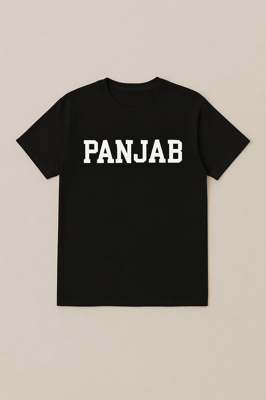 PANJAB black T-shirt