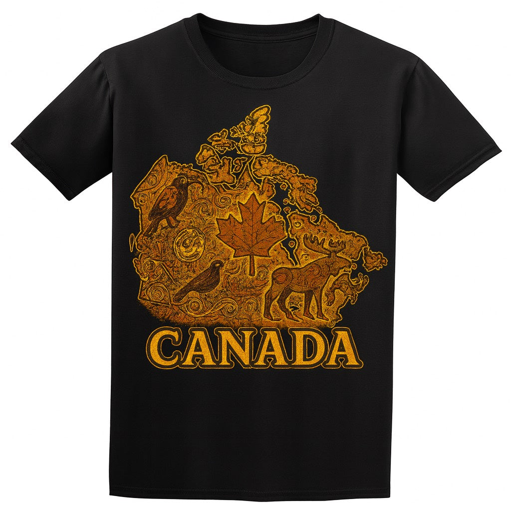 Canada black Tshirt