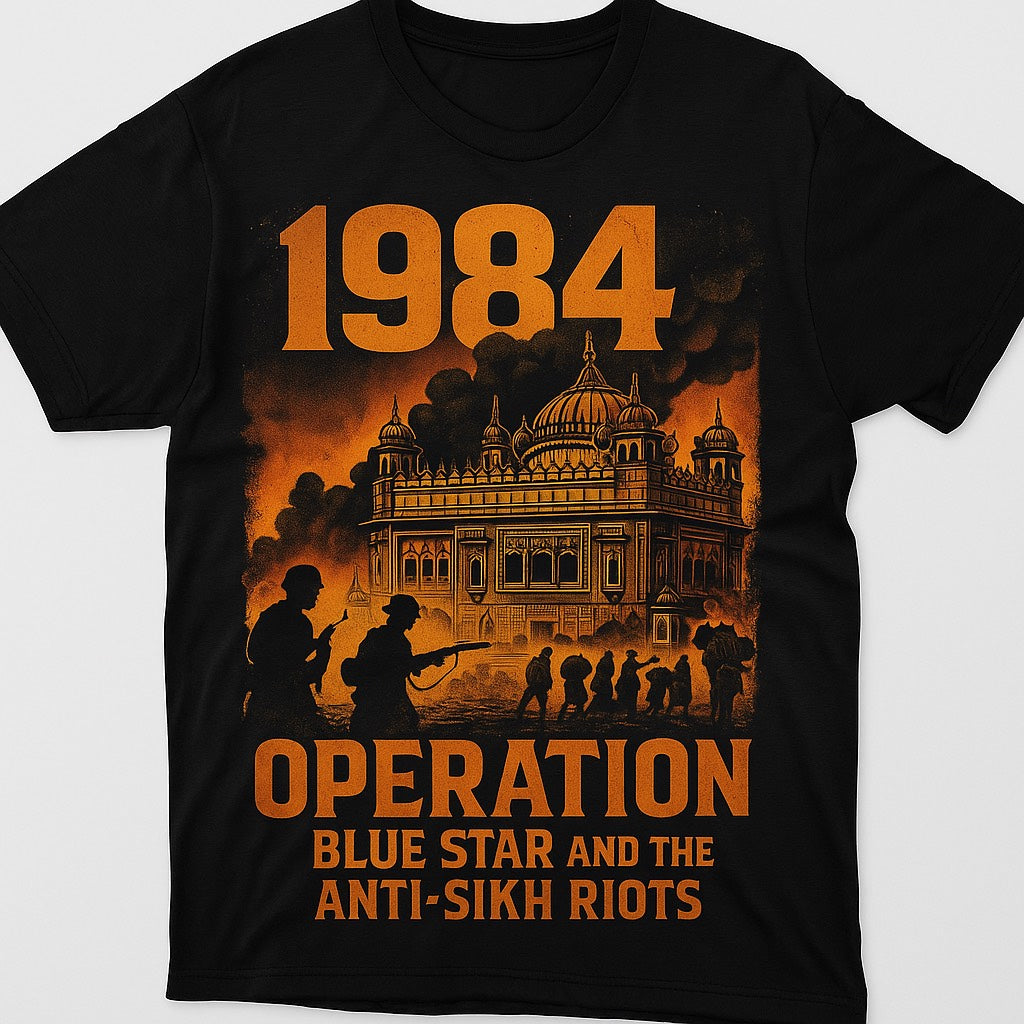 1984 Operation Bluestar T-shirt